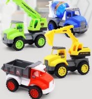 Childrens Inertia Engineering Car Toys Set Simulation Excavator Crane Dumptruck Mixer Truck Sanitation Truck