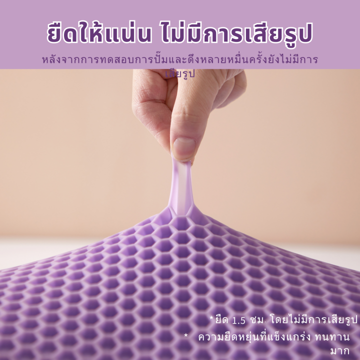 ซื้อ-1-แถม-1-หมอนยางพารา-หมอนเจลเย็น-พรีเมี่ยม-ลดการนอนกรน-ลดอาการปวดคอ-จัดระเบียบกระดูกสันหลัง-ป้องกันไรฝุ่น-หมอนเพื่อสุขภาพ