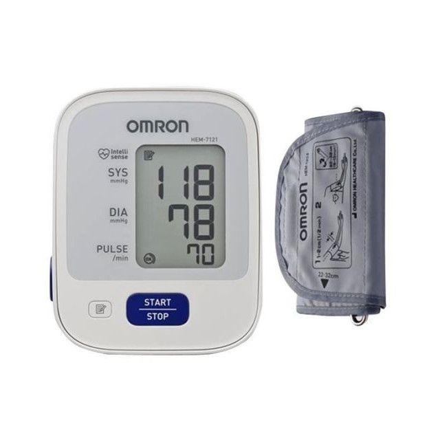 อะแดปเตอร์ฟรี-มีประกัน-เครื่องวัดความดัน-omron-รุ่น-hem-7121