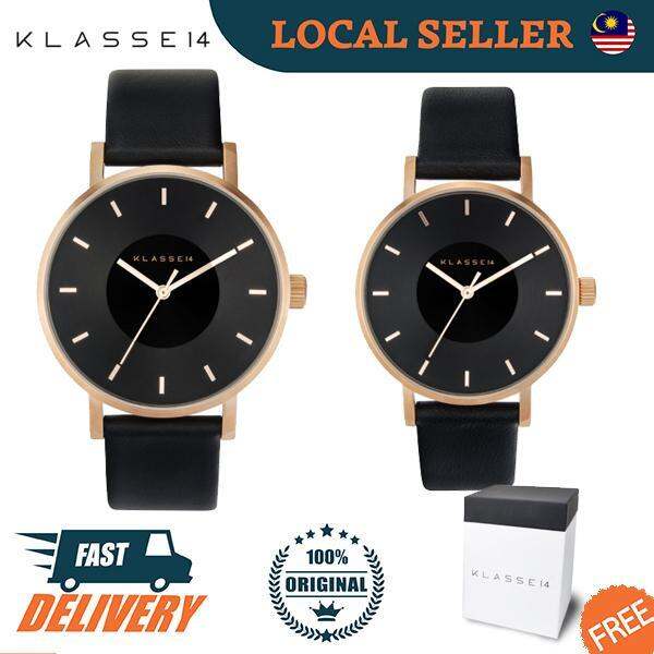 Authentic] KLASSE14 Classic Volare Dark Rose Leather Strap 42MM