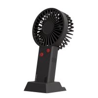 2000MAh Portable Mini Fan USB Rechargeable Handheld Fan with Stand Cradle Super Mute for Indoor Outdoor Travel