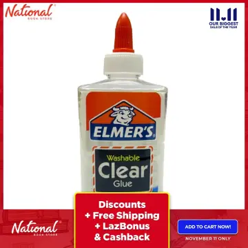 Shop Elmers Glue Clear Washable Glue with great discounts and