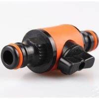 P82C Quick-release Double-Way Water Joint with Switch In-line Shut-off Connector for Garden Hose Hose Clamp Repair