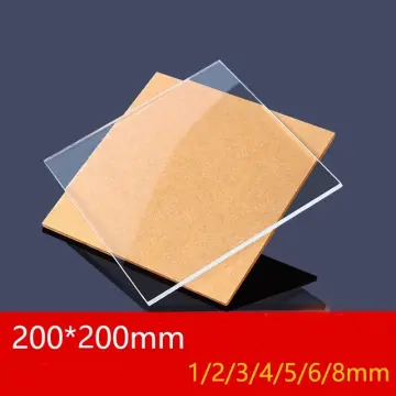 Transparent Single Matte Clear Acrylic Sheet Frosted Opaque Cast Plexiglass  Plastic Plexi Glass Board For Craft,Sign,DIY Display