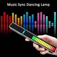 RGB LED Night Light Music Sound Control Rhythm Ambient Atmosphere Lamp LED Strip Night Light Gaming Decorative Lights USB Gadget