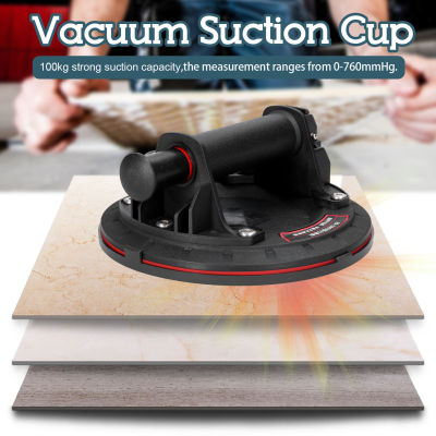 Vacuum Suction Cup 100kg Bearing Capacity Heavy Duty Vacuum Lifter for Smooth Granite Glass Tile