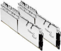 G.Skill 16GB DDR4 Trident Z Royal Silver 3200Mhz PC4-25600 CL16 1.35V Dual Channel Kit (2x8GB)