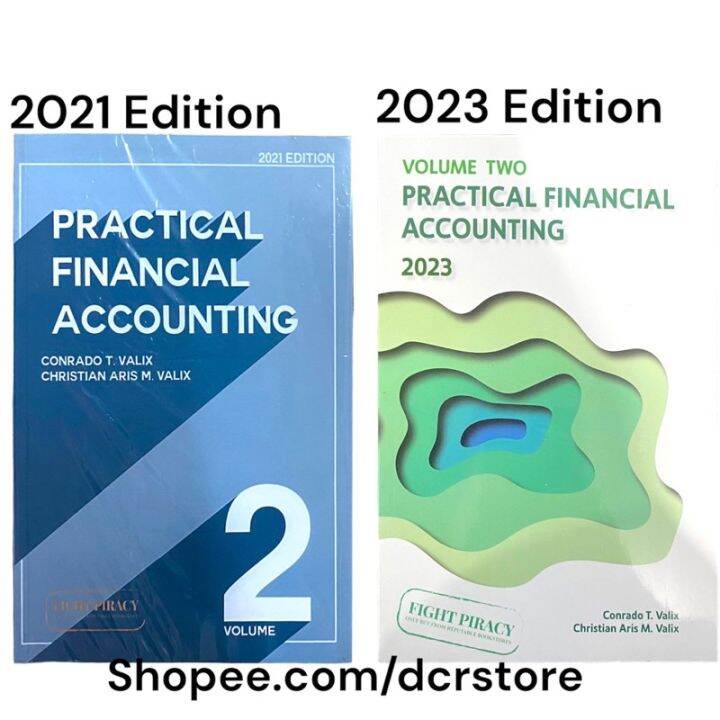 PRACTICAL FINANCIAL ACCOUNTING (volume 2) By Valix | Lazada PH