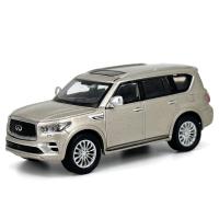 1:64 Scale Paudi Infiniti QX80 Diecast รุ่นรถยนต์พาหนะของเล่นขนาดเล็ก