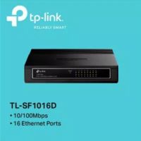 SWITCH (สวิตซ์) Switching Hub TP-LINK (TL-SF1016D) 16 Port (11") สวิตซ์แยกสายแลน