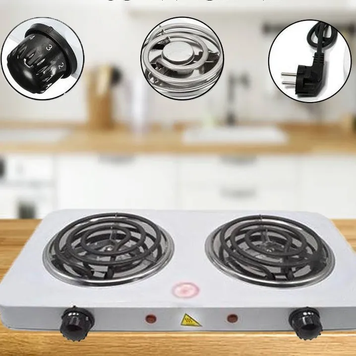 JENNY1 Portable Electric Stove Double Burner Hot Plate Lazada PH
