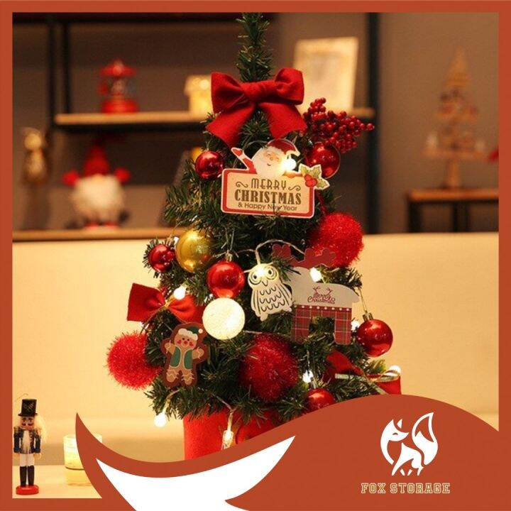 Artificial Simulation Xmas Tree DIY Ornament Mini Desktop Christmas