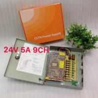 ชุดจ่ายไฟ กล้องวงจรปิด Power Supply cctv 9 Channel 24V5A