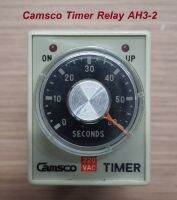 AH3-2 60s. 220V CAMSCO TIMER RELAY (MADE IN TAIWAN) ไทมเมอร์ แคมสโค 60วินาที พร้อม ซ็อกเก็ต