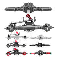 CWCNC อลูมิเนียมเพชรรูปอลูมิเนียมที่สมบูรณ์ด้านหน้าและด้านหลังเพลาสำหรับ110 RC ตีนตะขาบรถบรรทุก Axial SCX10 II 90046 90047