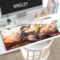 Multi-size Genshin Impact Sexy busty beauty Mouse Pad Gamer Large DeskMat Computer Gaming Peripheral Accessories MousePad