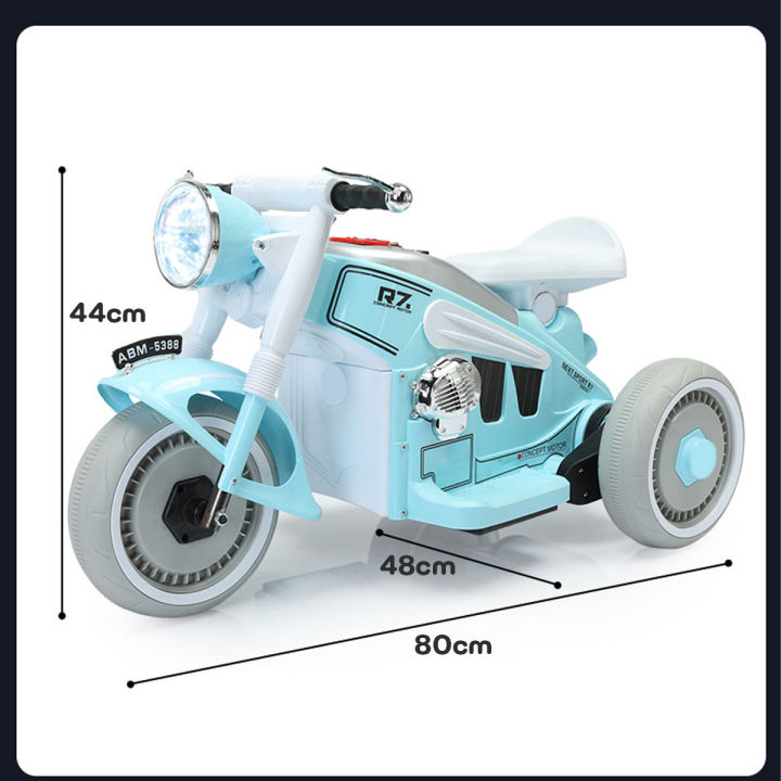 รถมอเตอร์ไซค์ไฟฟ้า-รุ่น-5388-สำหรับเด็ก-รถมีแบต-ชาร์จไฟได้-เชื่อมต่อ-bluetooth-ได้