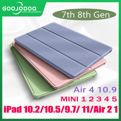 GOOJODOQ iPad Mini 6 2021เคสสำหรับ iPad Air 4 8th 7th เคสสำหรับไอแพด iPad รุ่น10.2 3 4 Air 3 10.5 Mini 1 2 3 4 5