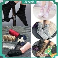 OKDEALS Fashion Soft Gifts Winter Warm Velvet Socks Retro Anklet Hosiery