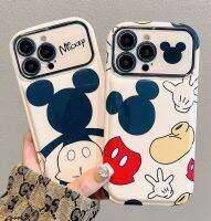 เคสโทรศัพท์มือถือมิคกี้เมาส์ที่น่ารักการ์ตูนสำหรับ iPhone 14 Pro Max 13 Pro Max ฝาหลังซิลิโคนนิ่มสำหรับ iPhone 12 Pro Max 11