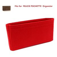 For felicie Pochette Accessoires bag Insert Organizer Inner Purse Portable Crossbody designer handbag make up organizer