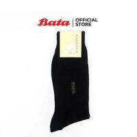 Bata Men SOCK ถุงเท้ายาว สำหรับผู้ชาย ขนาดฟรีไซส์ Freesize สีดำ รหัส 9596044 ACC