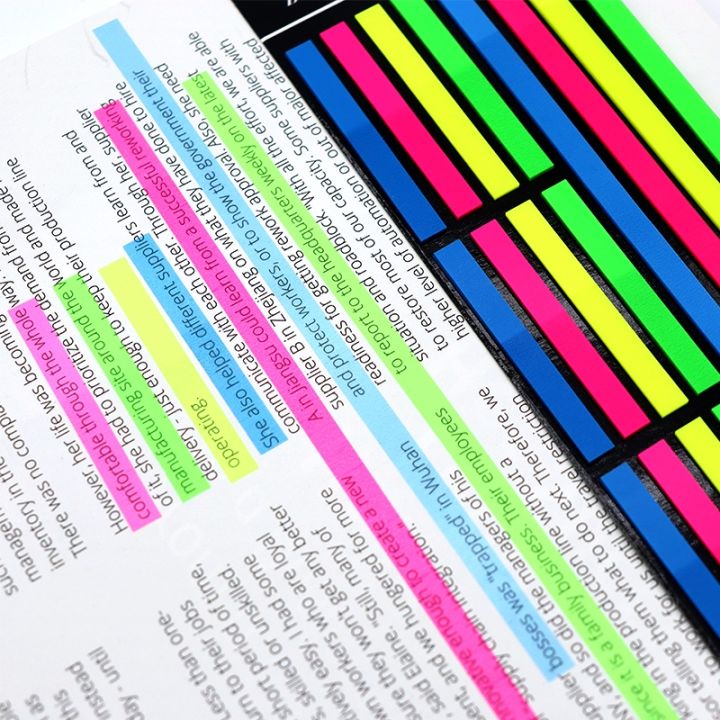 320-sheet-transparent-fluorescent-tabs-pet-flags-note-for-page-planner-stickers-office-school