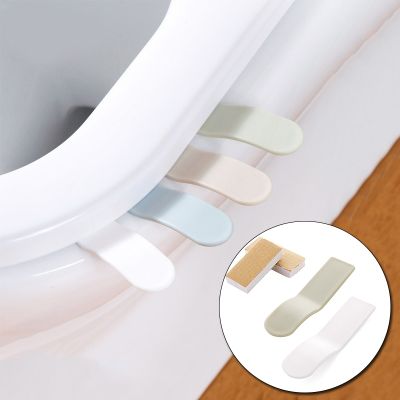 【LZ】 Plastic Anti-dirty Toilet Seat Cover Lifter Seat Cover Lid Handle Sticker Lifting Device For Travel Home Bathroom Accessories