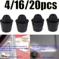 4CPS Car Door Rubber Pads Anti-collision Gasket Door Close Shock Absorbing Dampers Sticker Rubber Buffer Blocks Car Accessories