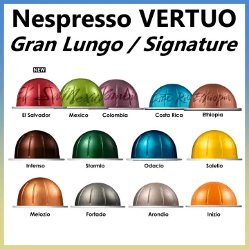 Nespresso Vertuo Fortado Decaffeinato, Gran Lungo, 30 Count Coffee Capsules  