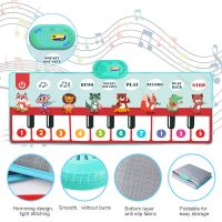 Children Lifelike Piano Dance Mat Foldable Set Toys for Over 3 Year Old Kids Play Set Infant Crawl Toys A2UB