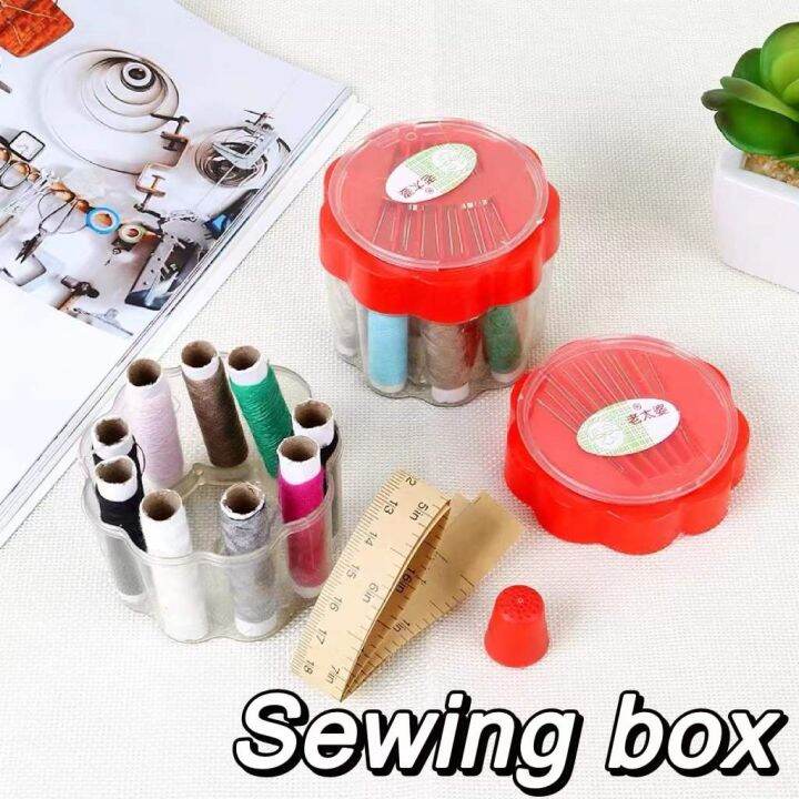 Sewing Kit Box，Manual sewing bag, sewing treasure box，Sewing Tools Portable Sewing Kit Lazada PH