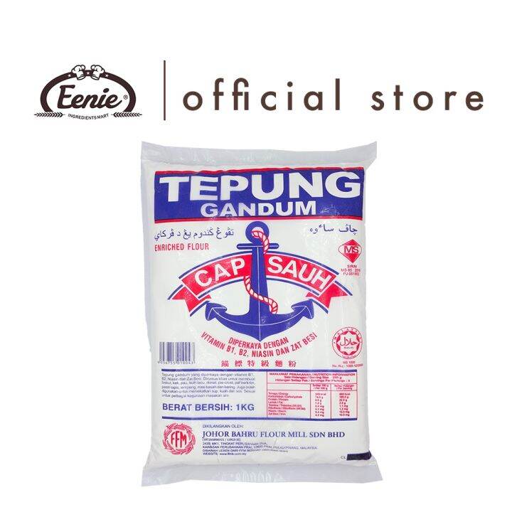 [PROMO] TEPUNG GANDUM CAP SAUH 1KG | Lazada