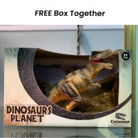 [Ship From Kl] Details dinosaur t-rex jurrasic worlds action figure dinasour toys mainan budak kids toys collections