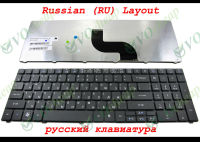 New Laptop keyboard for Acer Aspire 5736 5741 5750G 5733 5349 E443 (compatible 5536 5810 5810T) Black Russian RU - V104730AS1