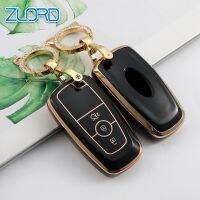 ♙ﺴ For Ford Fusion Mondeo Mustang Explorer Edge EcoSport For Lincoln Mondeo MKC MKZ MKX High Quality Car Key Cover Key Case For Car