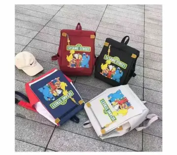 Kids School Bag Soft Plush Backpack Combo Cartoon Bags Mini Travel Bag for  for Girls Boys Toddler Baby {doremon & micky}