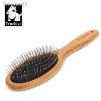 ✇ Truelove Dog Hair Remover Round Needles Comb Fur Brushes for Dogs Cats Grooming Tools