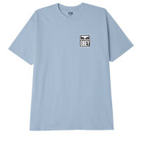 OBEY เสื้อยืดคอกลมรุ่น  EYES ICON 2 สี GOOD GREY