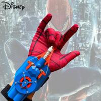 AHlmsm Spiderman Web Shooters ของเล่น Wrist Launcher อุปกรณ์ Spider Man Peter คอสเพลย์อุปกรณ์เสริม Props Spider-Line ของขวัญเด็ก Boy