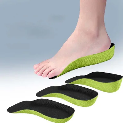 ☄ Arch Support Height Increase Insoles Light Weight Soft Elastic Lift for Men Women Shoes Pads Heighten Lift Heel 1.5/2.5/3.5 Cm