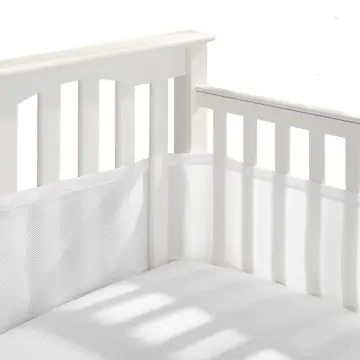 Breathable padded cheap crib bumper