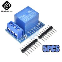 รีเลย์ Esp8266 5ชิ้น5V 1ช่องสัญญาณ1-ch V2 D1โมดูล Esp8266ขนาดเล็กสำหรับ Wemos D1โมดูลรีเลย์สำหรับ Esp8266 Arduino