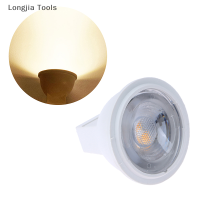 Longjia Tools หลอดไฟ LED MR11 3W 1ชิ้น, ดวงไฟสปอร์ตไลท์ ac DC12V ประหยัดพลังงานโคมไฟสปอตไลท์แบบขาคู่โคมไฟบ้านในร่มหลอดฮาโลเจน