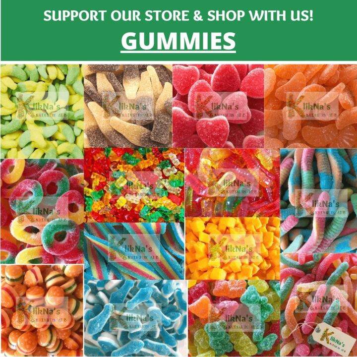 zeilt9 KlikNa’s Gummy Candies 1kl Gumies Candy per Kilo Negosyo Pack
