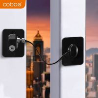 Card bay window stop lock child safety locks the screen locked refrigerator freezer lock safety prevention