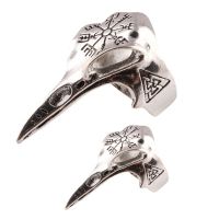 【CC】 Plague Doctor Beak Alloy Adjustable Opening Steampunk Rings Jewelry Accessories