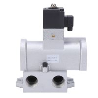 2 Position 3 Way Solenoid Valve Single Electronic Reversing Valve G3/4in K23JD‑20 DC24V