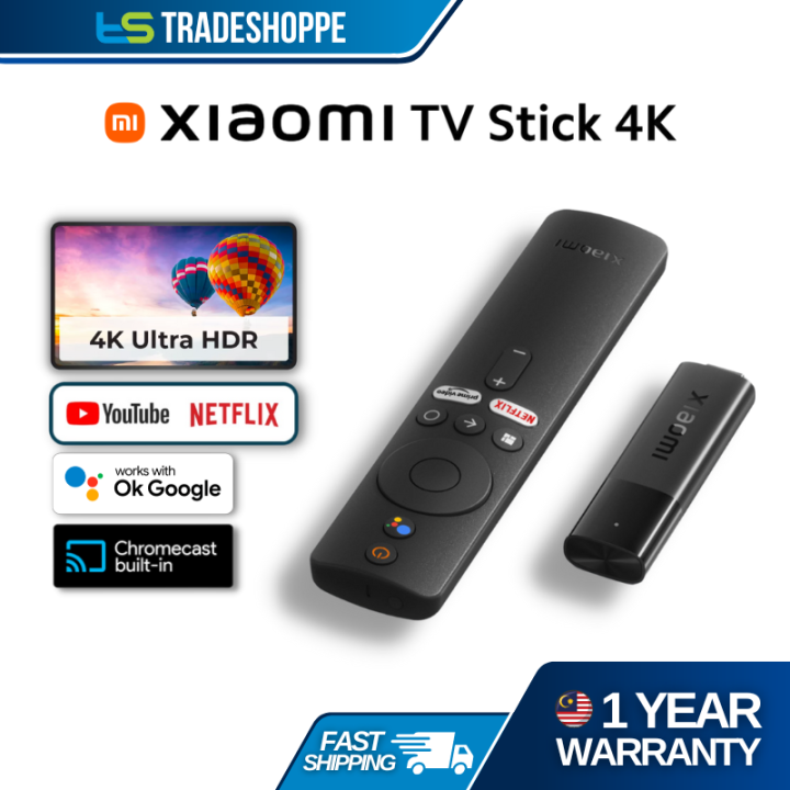 Xiaomi TV Stick 4K With Remote Control Express Delivery