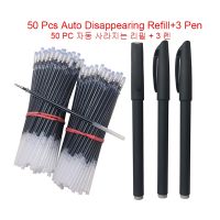 53 Pcs/set Automatic Disappearing Refill Fading Cartridge Normal Temperature Ink Disappear Slowly Gel Pen Refill Ball Pen